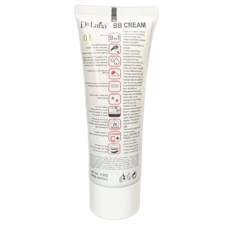 کرم پودر مایع SPF30 دکتر لانا مدل Magic شماره 01 مناسب انواع پوست حجم 60 میلی لیتر - تصویر 2