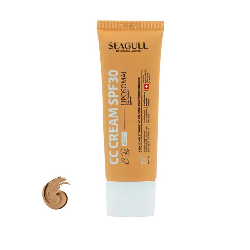 سی سی کرم SPF30 سی گل مدل Warm شماره 01 مناسب برای انواع پوست حجم 40 میلی لیتر - تصویر 2