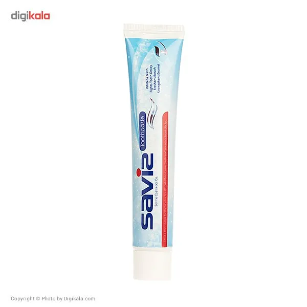 خمیر دندان ساویز مدل Fluoride وزن 80 گرم - تصویر 2