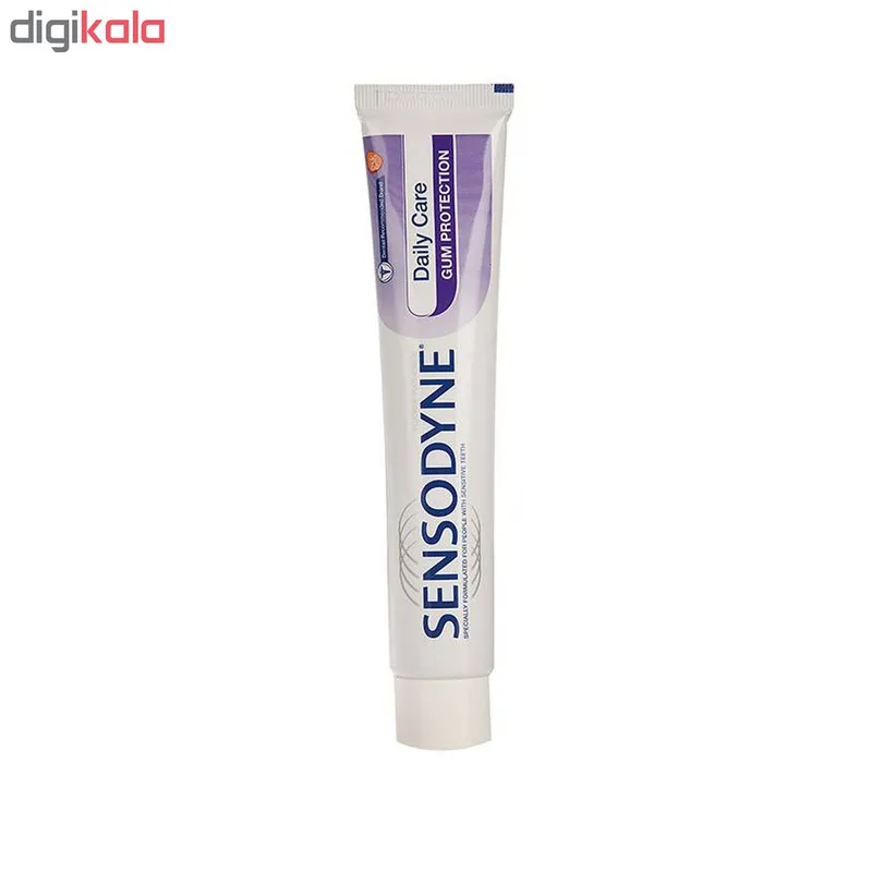 خمیر دندان سنسوداین سری Daily Care مدل Gum Protection حجم 75 میلی لیتر مجموعه 2 عددی - تصویر 2