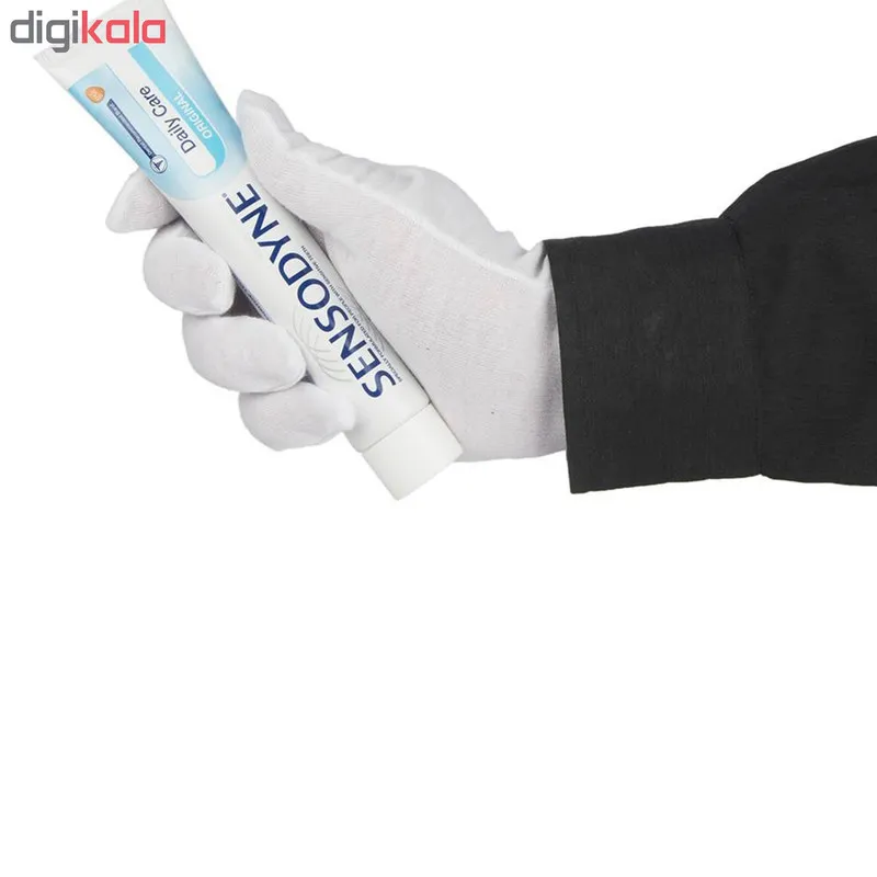 خمیر دندان سنسوداین سری Daily Care مدل Original Sensitive Teeth حجم 75 میلی لیتر مجموعه 2 عددی - تصویر 2