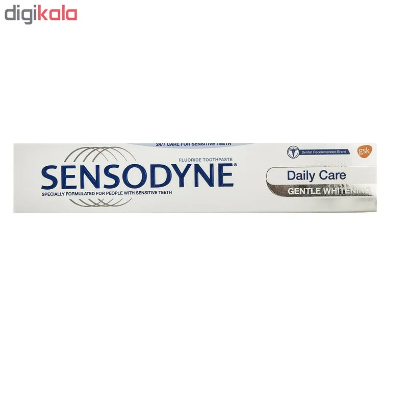 خمیر دندان سنسوداین سری Daily Care حجم 75 میلی لیتر مجموعه 2 عددی - تصویر 2