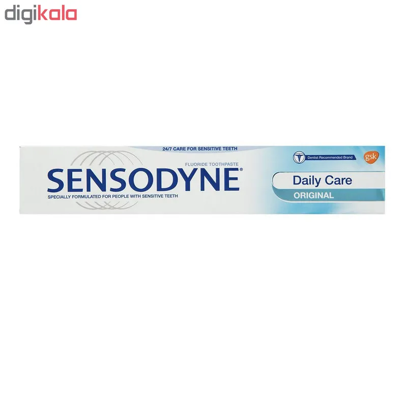 خمیر دندان سنسوداین سری Daily Care حجم 75 میلی لیتر مجموعه 2 عددی - تصویر 3
