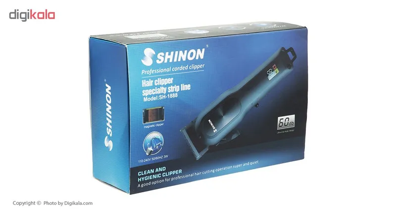 ماشین اصلاح موی سر شینون مدل SH-1888 - تصویر 2