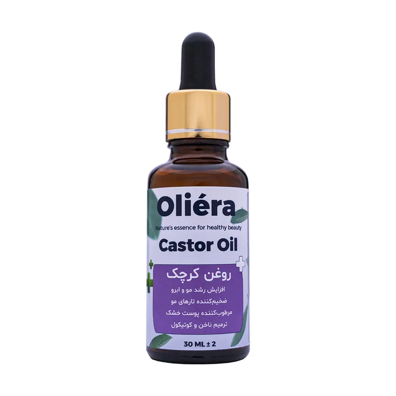 روغن کرچک اُلیئرا مدل +A حجم 30 میلی لیتر