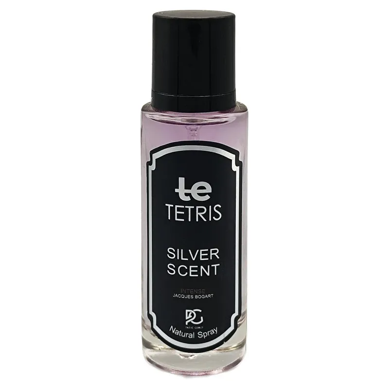 عطر جیبی مردانه تتریس مدل سیلورسنت بارایحه تلخ حجم 35 میلی لیتر - تصویر 2