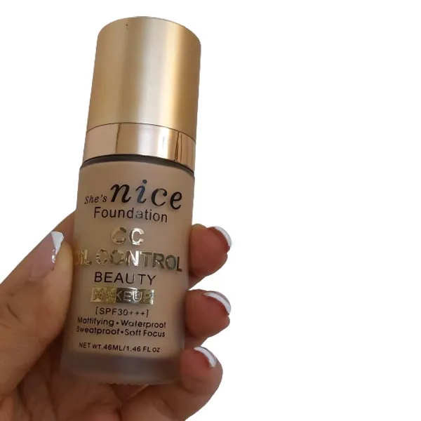 کرم پودر مایع spf30 شیز نایس شماره 102 مناسب برای انواع پوست حجم 46 میلی لیتر - تصویر 2