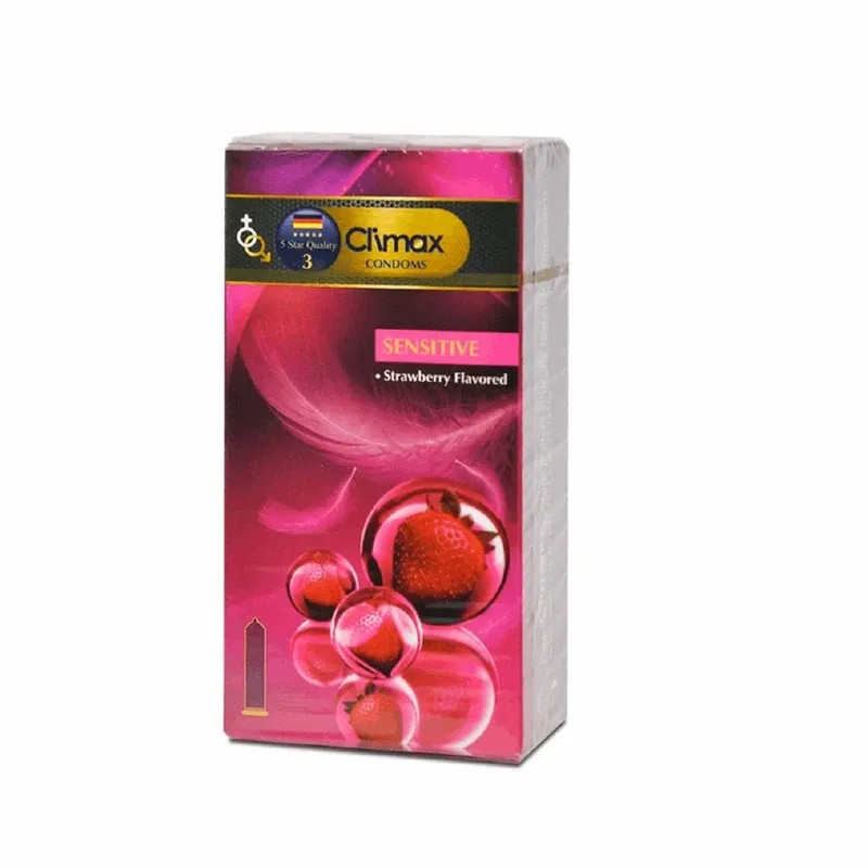 کاندوم روان کننده کلایمکس مدل Sensitive شش بسته 12 عددی - تصویر 2