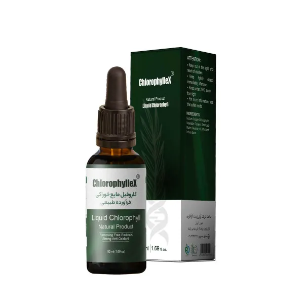 کلروفیل کلروفیلکس مدل 1500MG حجم 50 میلی‌لیتر