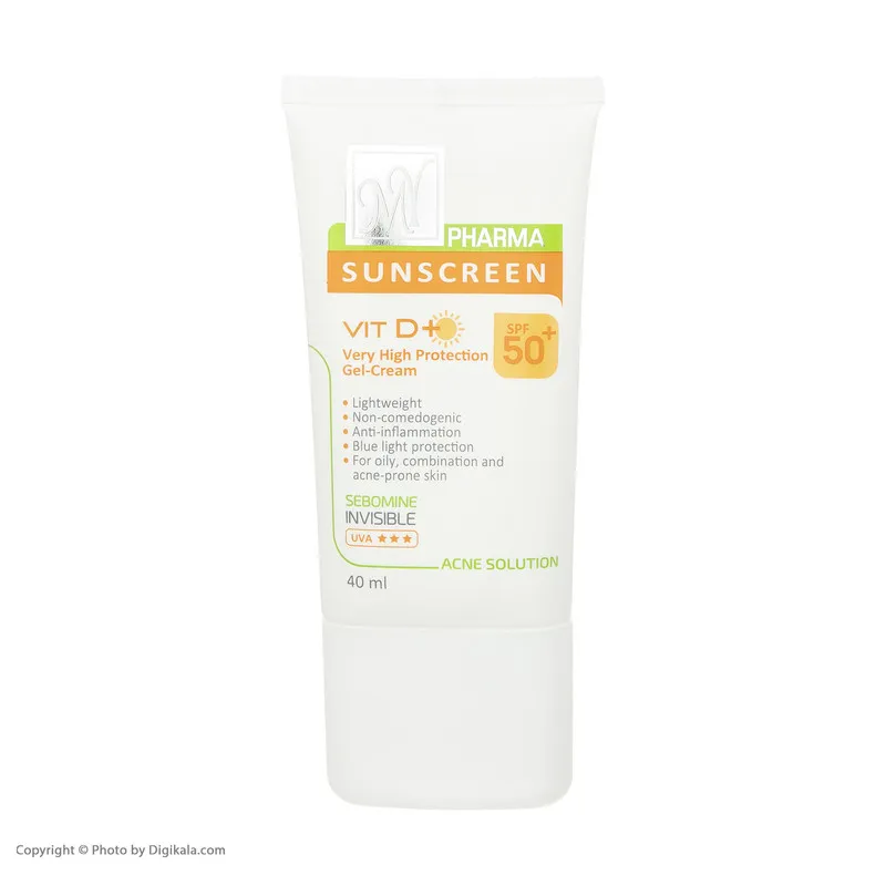 کرم ضدآفتاب بی‌رنگ مای سری فارما مدل SPF50، مناسب پوست‌های چرب و مختلط، حجم 40 میلی‌لیتر - تصویر 5