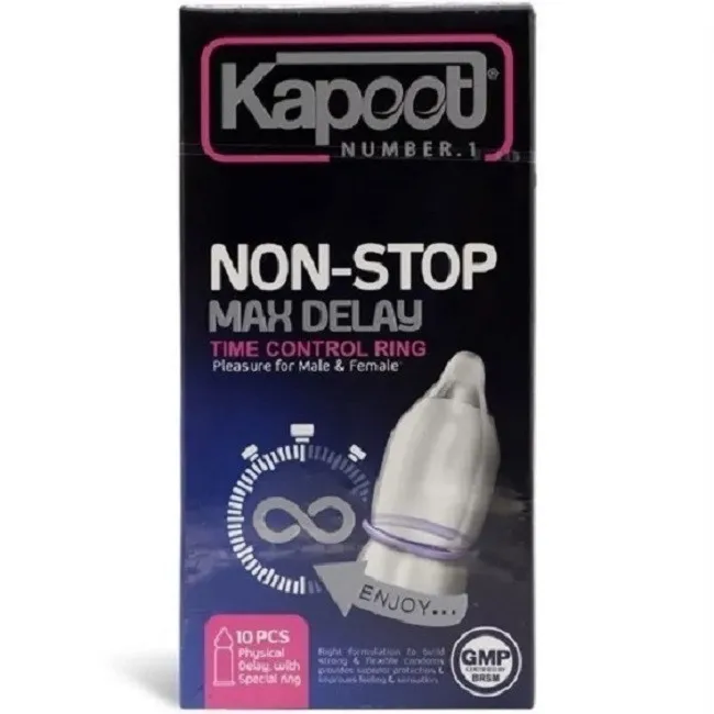 کاندوم تاخیری کاپوت مدل 45min بسته 12 عددی به همراه کاندوم تاخیری کاپوت مدل Non-Stop بسته 10 عددی - تصویر 2