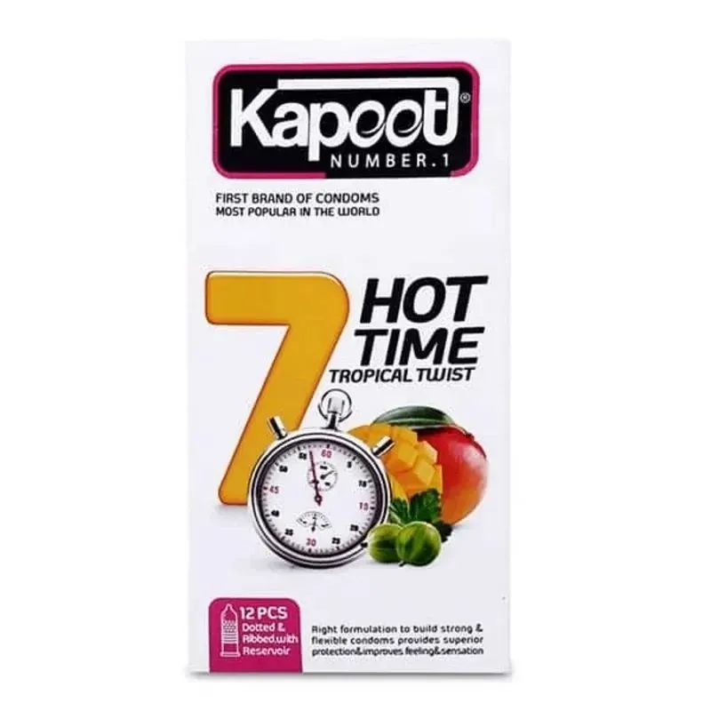 کاندوم تاخیری کاپوت مدل NON-STOP بسته 10 عددی به همراه کاندوم تاخیری کاپوت مدل 7Hot Time بسته 12 عددی - تصویر 3