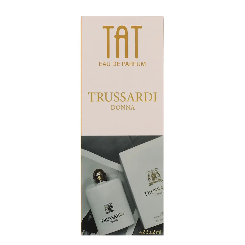 عطر جیبی زنانه تات مدل Trussardi Donna با رایحه خنک حجم 25 میلی لیتر - تصویر 2