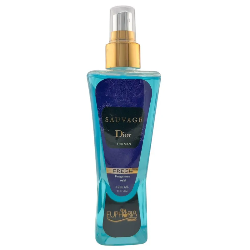 بادی اسپلش مردانه ایفوریا مدل SAUVAGE Dior حجم 250 میلی لیتر - تصویر 2