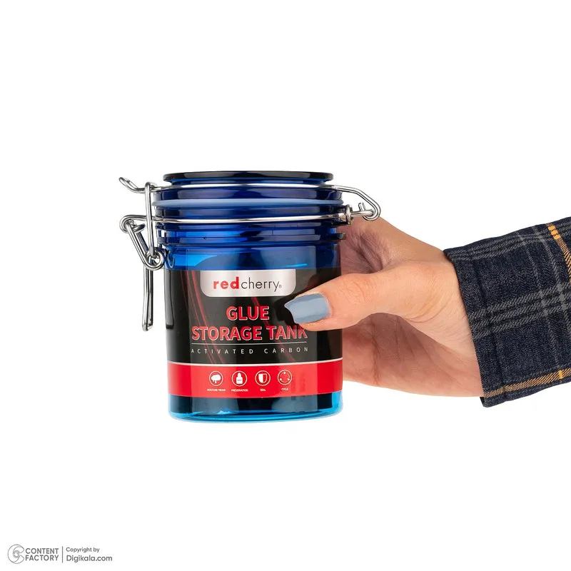 محفظه نگهداری چسب مژه رد چری مدل pro1 - تصویر 5