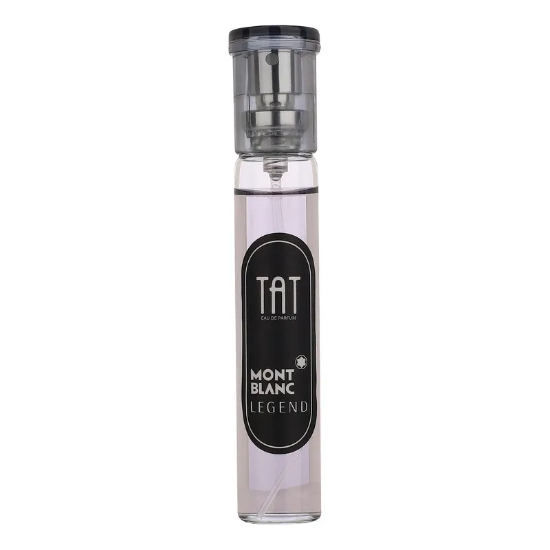 عطر جیبی مردانه تات مدل مون بلان لجند Legend Montblanc با رایحه خنک حجم 25 میلیلیتر