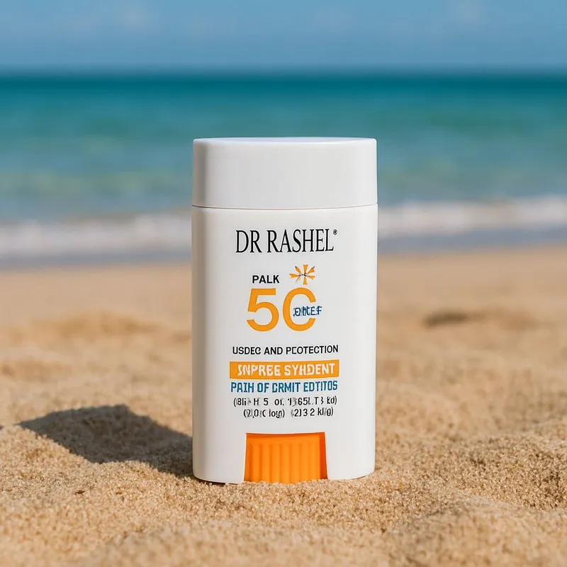 لوسیون ضد آفتاب  استیکی بدون رنگ دکتر راشل spf50 مدل bright reveal  محافظ UVA،UVB مناسب برای انواع پوست حجم 20 میلی لیتر - تصویر 2