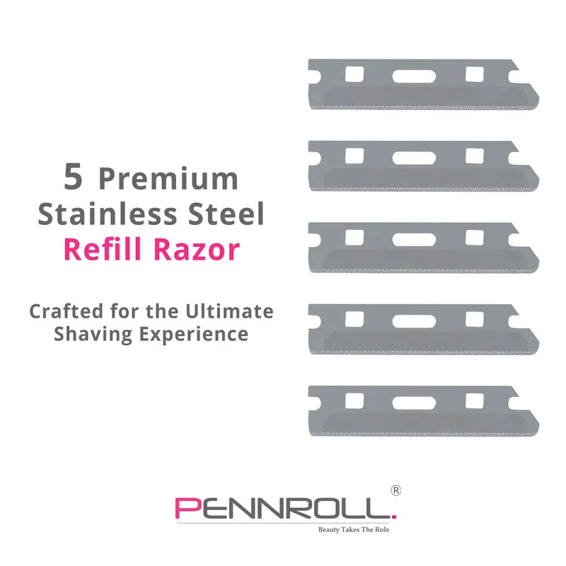 یدک تیغ ابرو پنرول مدل PRCL-Refill RB1 X5 بسته 5 عددی - تصویر 2