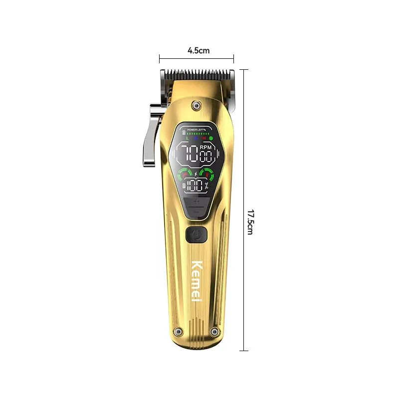 ماشین اصلاح موی سر شارژی کیمی مدل KM-1698 - تصویر 5