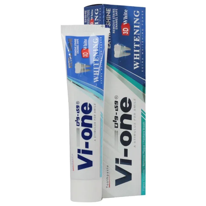 خمیر دندان سفید کننده وی وان مدل SHINING وزن 90 گرم بسته 2 عددی - تصویر 2