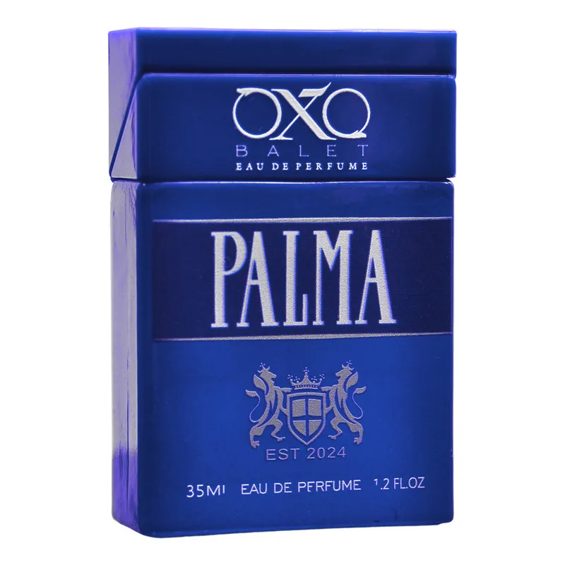 عطر جیبی اکس بالت مدل palma dark blue با رایحه خنک حجم 35 میلیلیتر