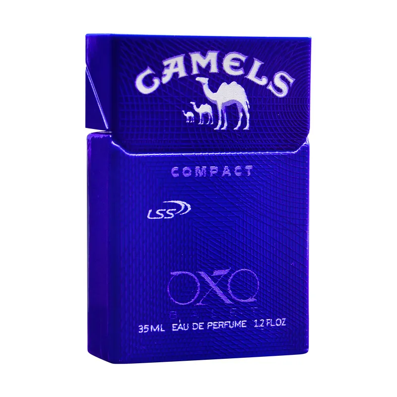 عطر جیبی مردانه اکس بالت مدل camels compact dark blue با رایحه گرم حجم 35 میلیلیتر - تصویر 2