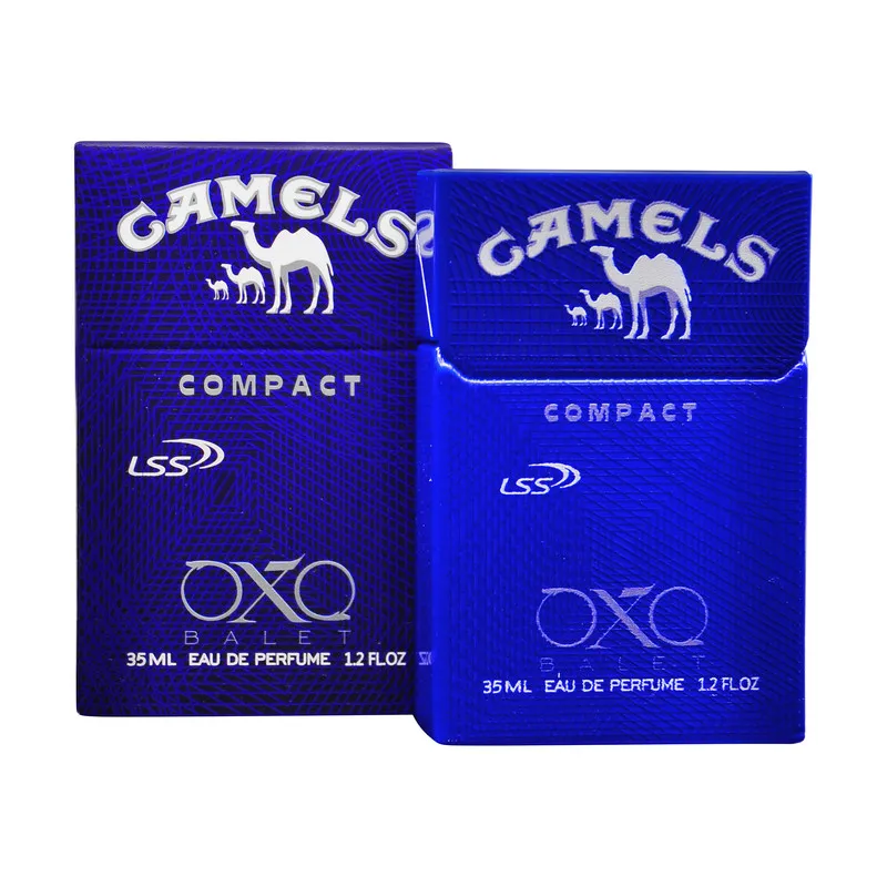 عطر جیبی مردانه اکس بالت مدل camels compact dark blue با رایحه گرم حجم 35 میلیلیتر - تصویر 5