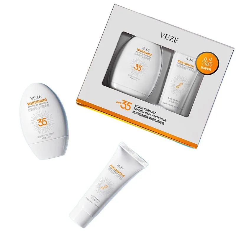 کرم ضد آفتاب بدون رنگ دست و صورت وزه SPF35 مدل الوئه ورا محافظ UVA،UVB مناسب انواع پوست حجم 45 میلیلیتر به همراه ژل ابرسان صورت وزه مدل الوئه ورا مناسب انواع پوست وزن 40 گرم - تصویر 3