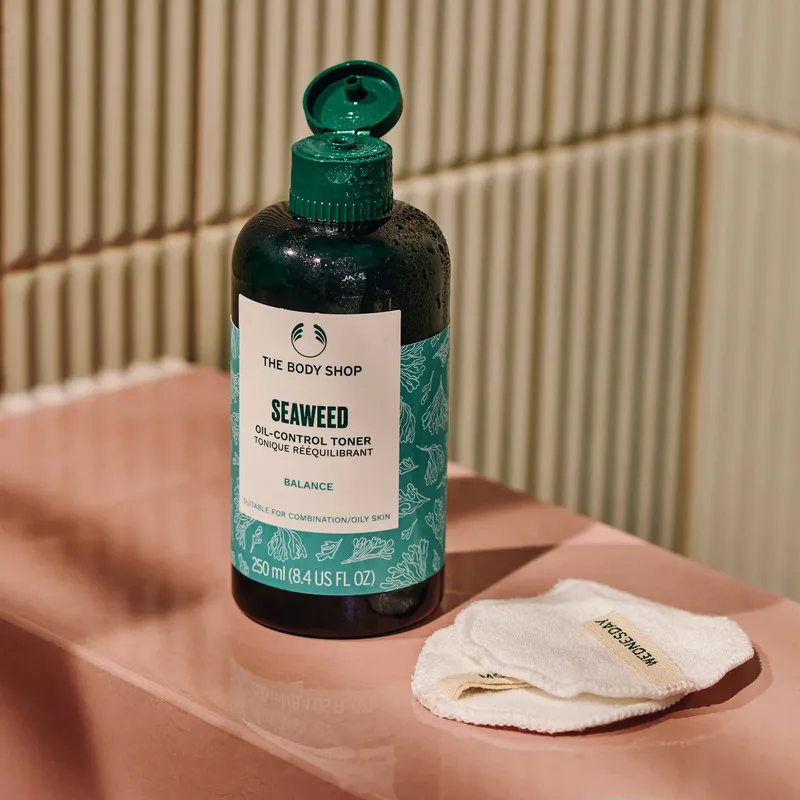 تونر پاک کننده صورت بادی شاپ مدل Seaweed مناسب برای پوست چرب و مختلط حجم 250 میلی لیتر - تصویر 3