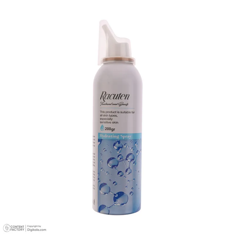 اسپری آبرسان صورت راکوتن مدل Hydrating مناسب برای انواع پوست وزن 200 گرم - تصویر 4