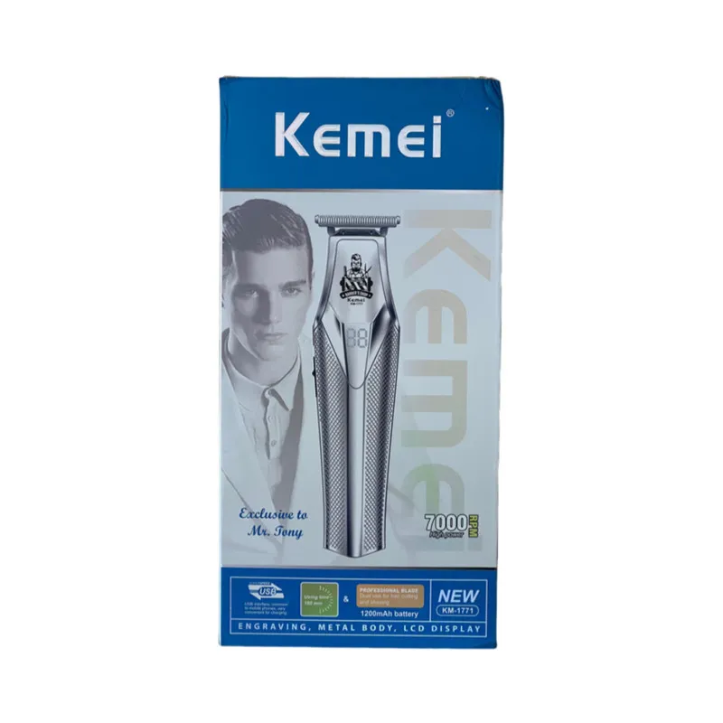 ماشین اصلاح موی صورت شارژی کیمی مدل KM-1771 - تصویر 4