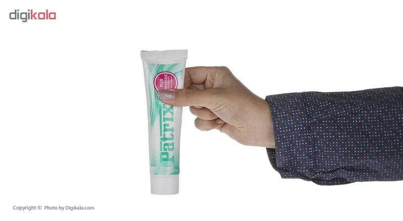 خمیردندان پاتریکس مدل Plus Whitening مقدار 120 گرم - تصویر 6