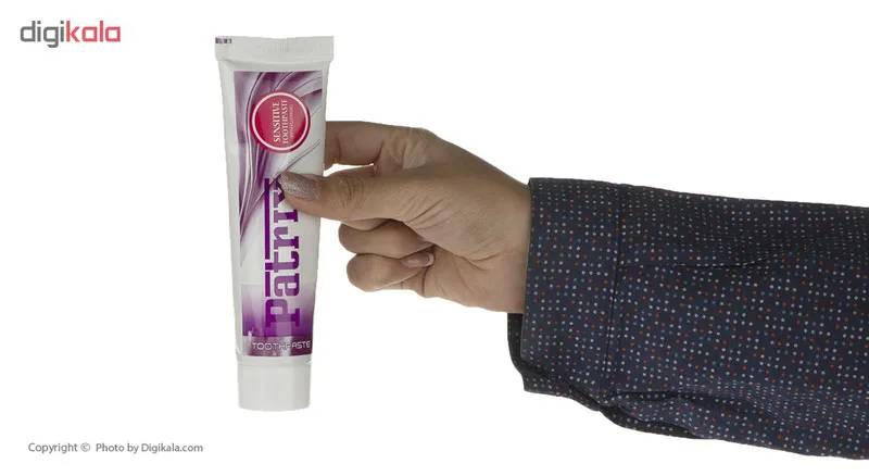 خمیر دندان پاتریکس مدل Sensetive مقدار 120 گرم - تصویر 5