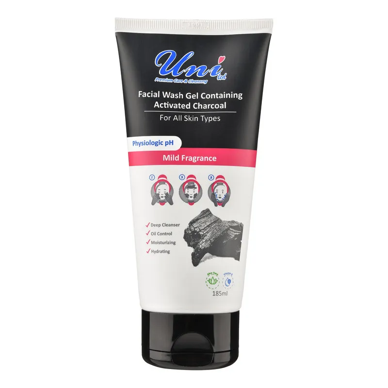 ژل شستشو صورت یونی لد مدل Activated Carbon مناسب برای انواع پوست حجم 185 میلی لیتر