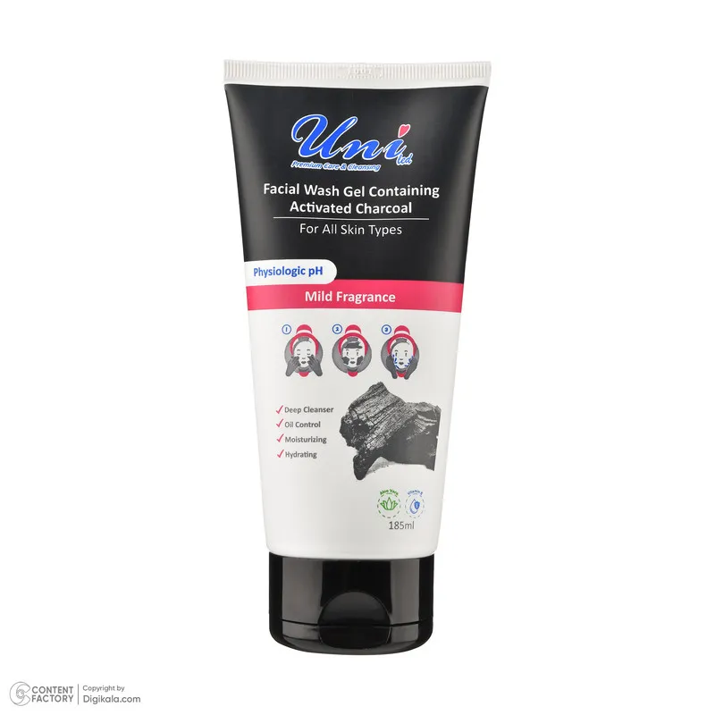 ژل شستشو صورت یونی لد مدل Activated Carbon مناسب برای انواع پوست حجم 185 میلی لیتر - تصویر 2