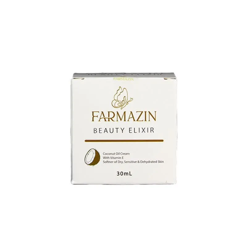 کرم نرم کننده دست و صورت فارمازین مدل روغن نارگیل مناسب برای پوست های خشک حجم 30 میلی لیتر - تصویر 3