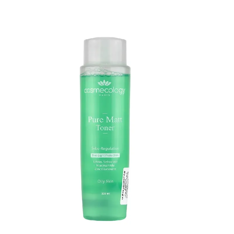 تونر پاک کننده آرایش صورت کاسمکولوژی مدل Pure matt مناسب برای پوست چرب حجم 200 میلی لیتر - تصویر 2