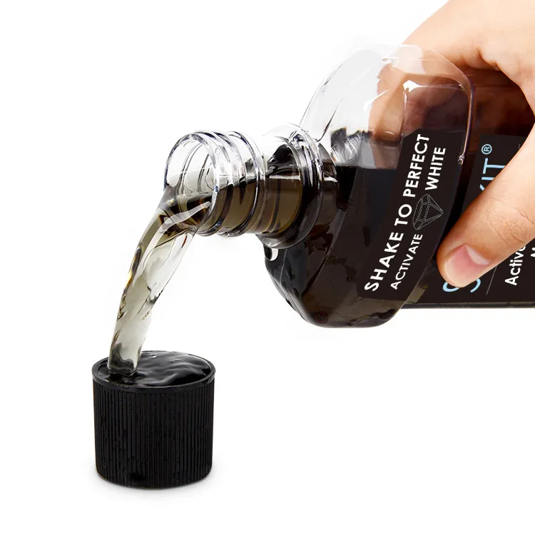 دهان شویه اسمایل کیت مدل Activated Charcoal حجم 250 میلی لیتر - تصویر 4