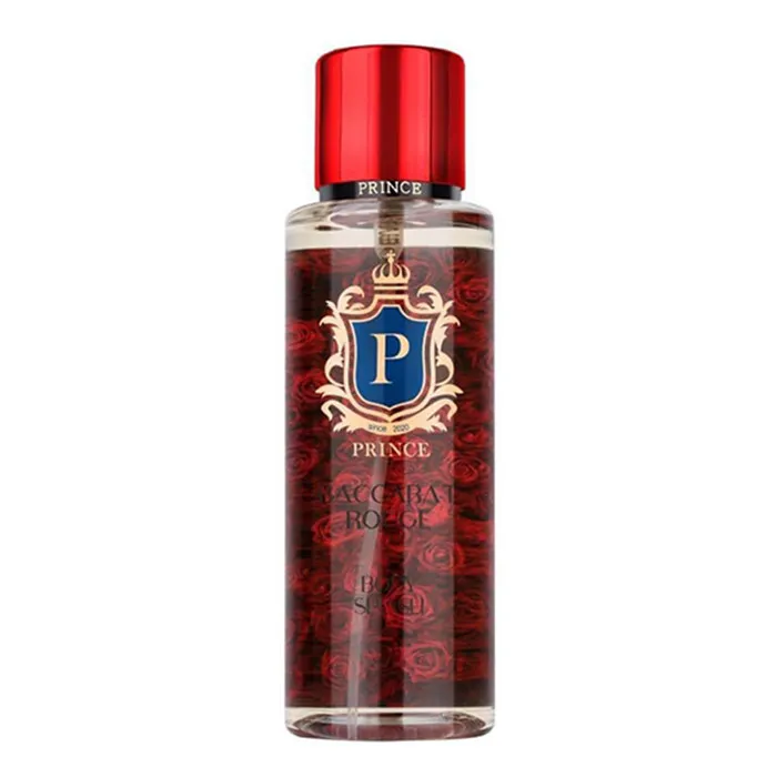 بادی اسپلش زنانه پرنس مدل BACCARAT ROUGE حجم 250 میلیلیتر - تصویر 2