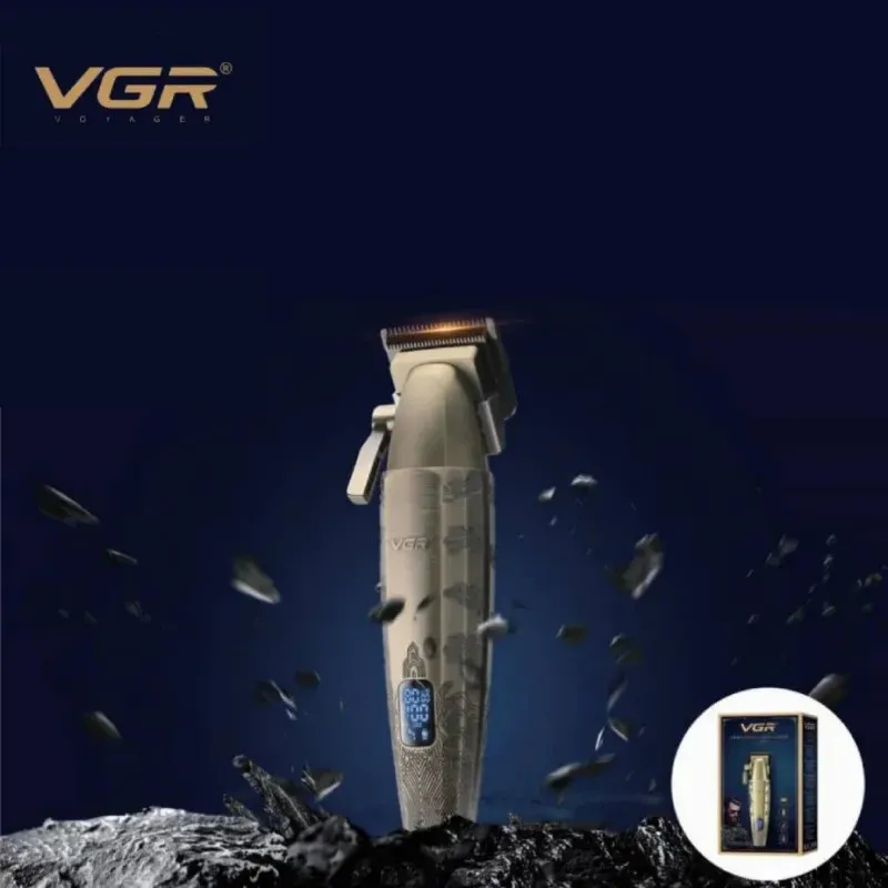 ماشین اصلاح موی سر و صورت شارژی وی جی ار مدل V-036 - تصویر 5