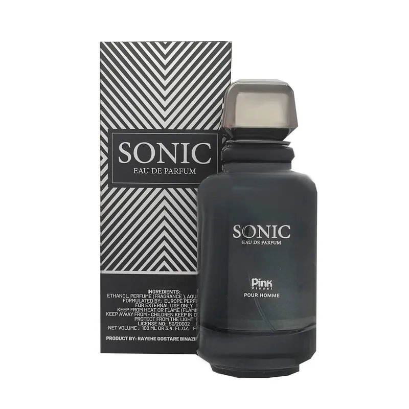 ادوپرفیوم مردانه پینک ویژوآل مدل Sonic با رایحه شیرین حجم 100 میلی لیتر - تصویر 2