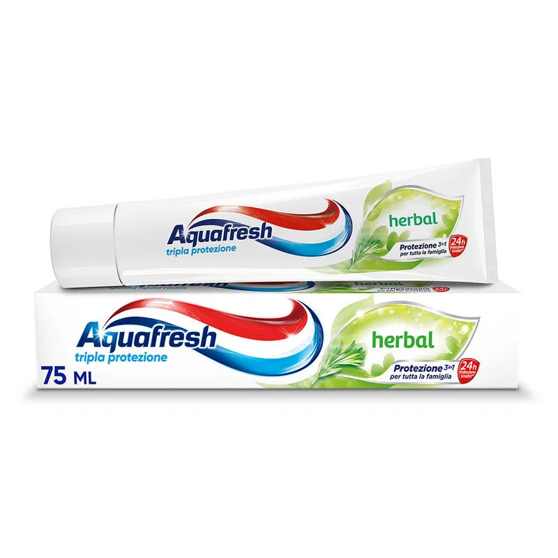 خمیر دندان محافظ مینای دندان آکوا فرش مدل herbal حجم 75 میلی لیتر - تصویر 2