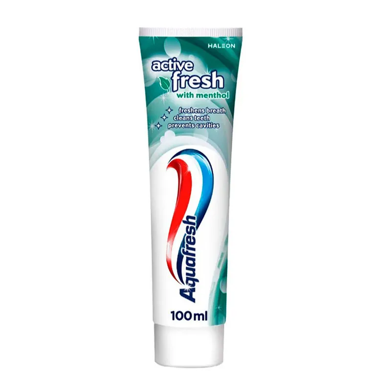 خمیر دندان ضد پوسیدگی آکوا فرش مدل active fresh حجم 100 میلی لیتر - تصویر 3