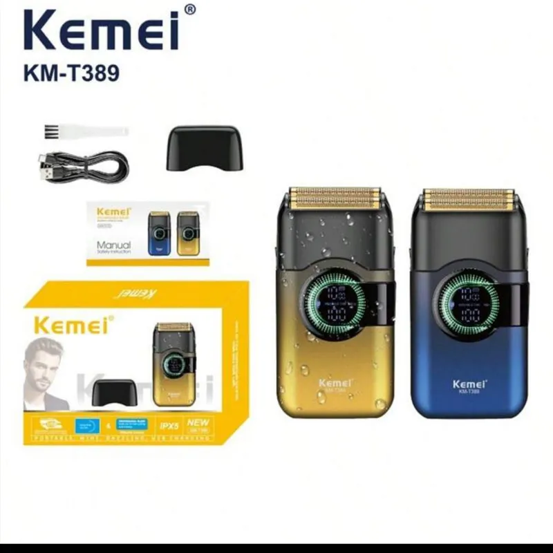 ماشین اصلاح موی صورت شارژی کیمی مدل KM-T389 - تصویر 4