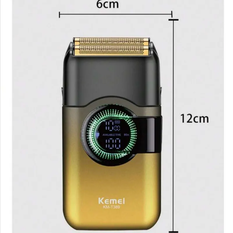 ماشین اصلاح موی صورت شارژی کیمی مدل KM-T389 - تصویر 5