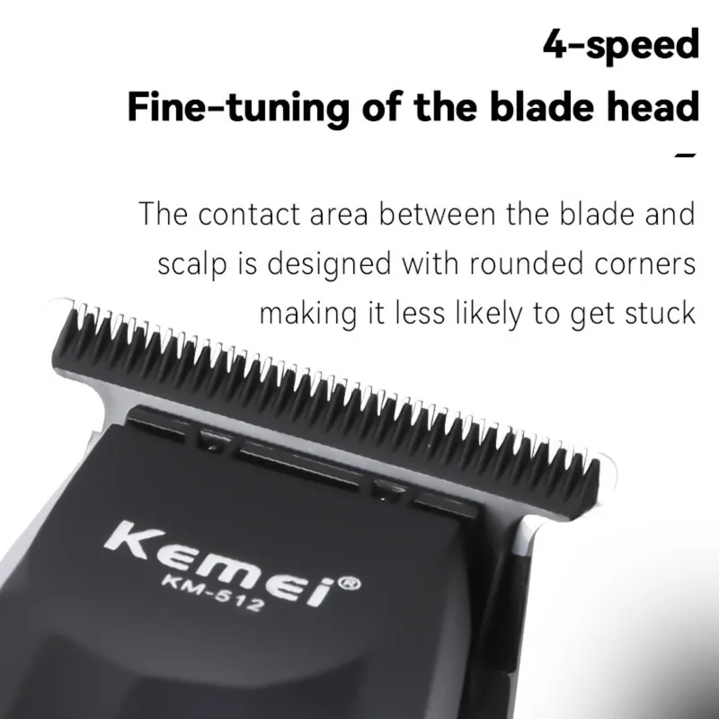ماشین اصلاح موی سر و صورت شارژی کیمی مدل KM-512 - تصویر 3