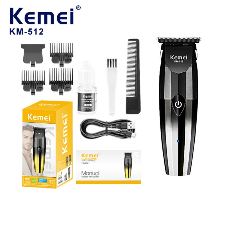 ماشین اصلاح موی سر و صورت شارژی کیمی مدل KM-512 - تصویر 4