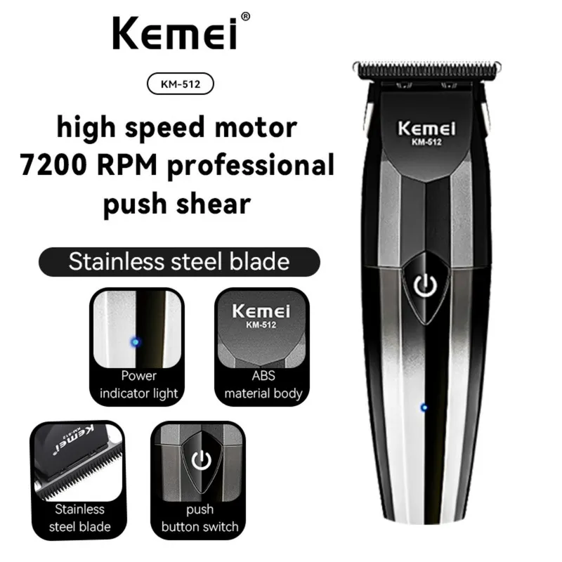 ماشین اصلاح موی سر و صورت شارژی کیمی مدل KM-512 - تصویر 6