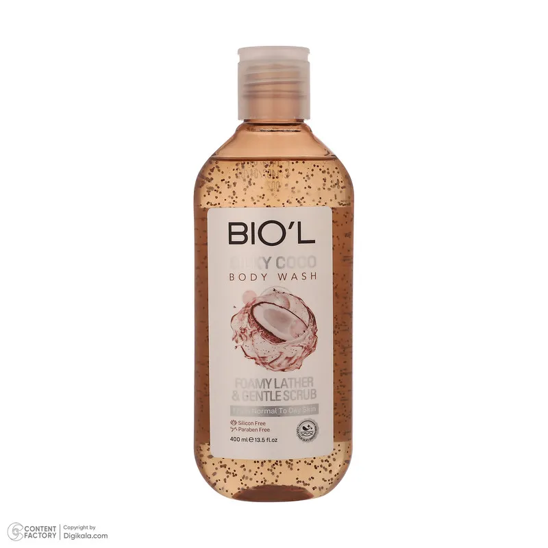 شامپو بدن بیول مدل Silky Coco با رایحه نارگیل مناسب برای پوست چرب و معمولی حجم 400 میلی لیتر - تصویر 3