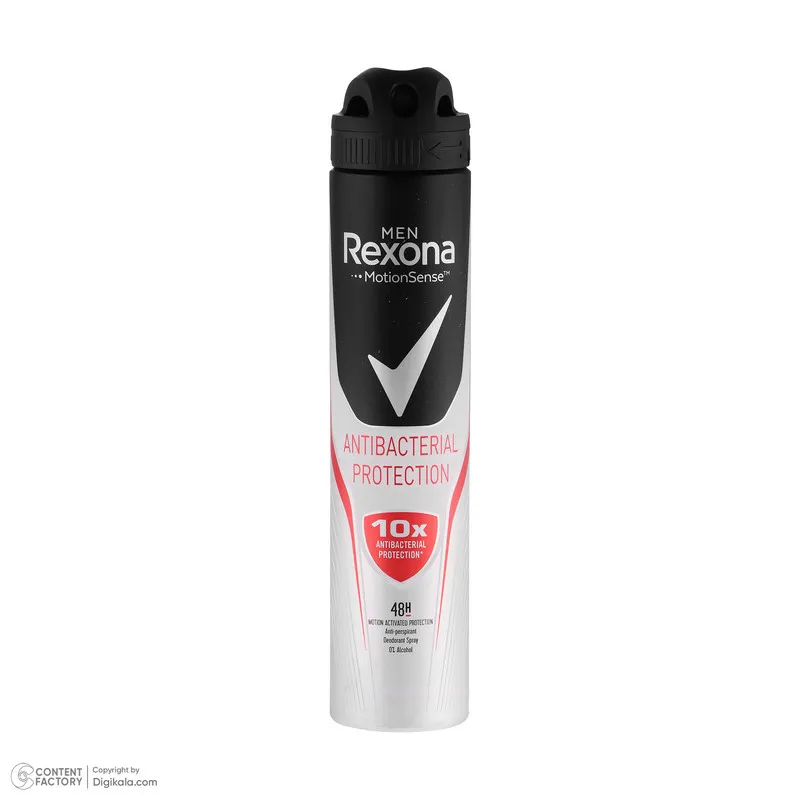 اسپری ضد تعریق مردانه رکسونا مدل Anti-Bacterial حجم 200 میلی لیتر - تصویر 2